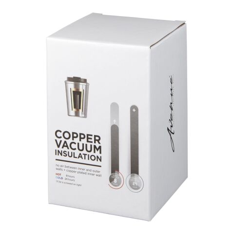 Gobelet avec isolation par le vide et couche de cuivre sous vide 360 ml étanche Thor Standard | Noir | sans marquage | non disponible | non disponible