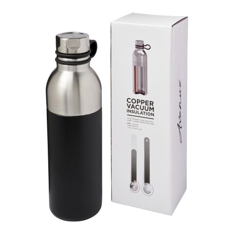 Bouteille isotherme avec revêtement en cuivre - 590 ml Standard | noir | sans marquage | non disponible | non disponible