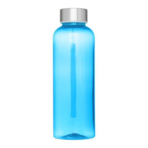 Bouteille Bohdi en plastique transparent coloré et métal - 500&nbsp;ml Standard | Bleu ciel transparent | sans marquage | non disponible | non disponible