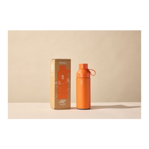 Bouteille d&#039;eau Ocean Bottle isotherme de 500 ml Standard | Sun Orange | sans marquage | non disponible | non disponible