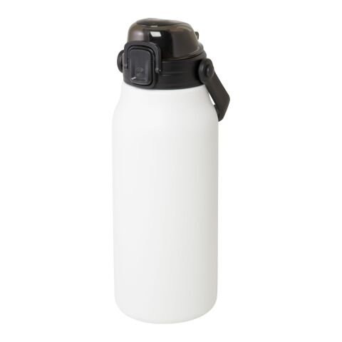 Bouteille isotherme sous vide Giganto de 1&nbsp;600&nbsp;ml en cuivre et acier inoxydable recyclé certifié RCS Standard | Blanc | sans marquage | non disponible | non disponible