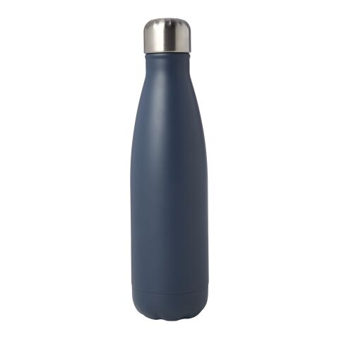 Bouteille isotherme sous vide Cove de 500&nbsp;ml en cuivre et acier inoxydable recyclé certifié RCS Standard | bleu | sans marquage | non disponible | non disponible