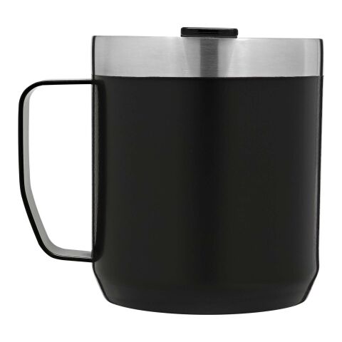 Tasse de camping Stanley Classic de 350 ml Standard | Noir | Tampographie 1 couleur | A l&#039;arrière | 30 mm x 60 mm