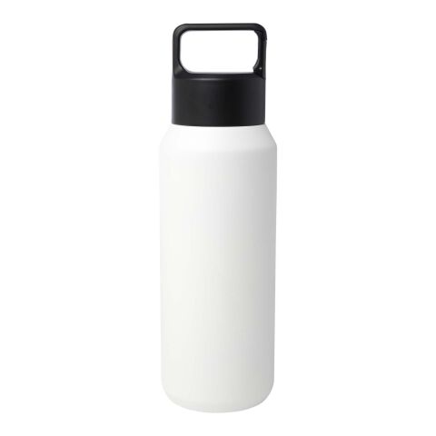 Bouteille avec isolation sous vide Astra de 600 ml en cuivre et acier inoxydable recyclé certifié RCS Standard | Blanc | sans marquage | non disponible | non disponible