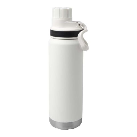 Bouteille avec isolation sous vide Fortis de 700 ml en cuivre et acier inoxydable recyclé certifié RCS Standard | Blanc | sans marquage | non disponible | non disponible