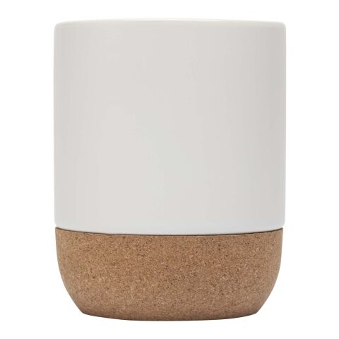 Mug Billie en céramique pour sublimation de 300 ml avec détails en liège et finition matte Standard | Blanc | sans marquage | non disponible | non disponible