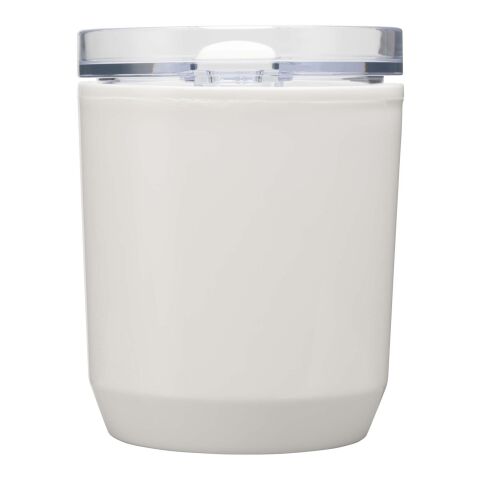 Gobelet Hudson double paroi en plastique recyclé de 180 ml Standard | blanc | sans marquage | non disponible | non disponible