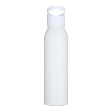 Bouteille d’eau Sky de 650&nbsp;ml en acier inoxydable recyclé certifié RCS à simple paroi Standard | Blanc | sans marquage | non disponible | non disponible