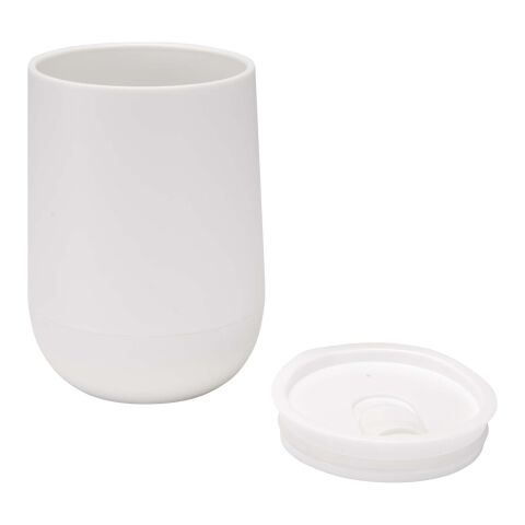 Gobelet isotherme à double paroi Corzo 360 ml blanc