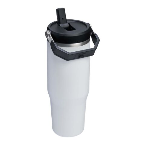 Stanley IceFlow™ 2.0 gobelet isolé en acier inoxydable de 890 ml avec paille retournable blanc