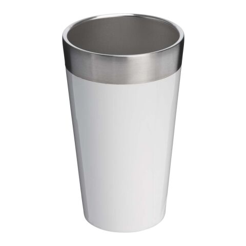 Gobelet en acier inoxydable isolé Stanley Stacking 470 ml blanc