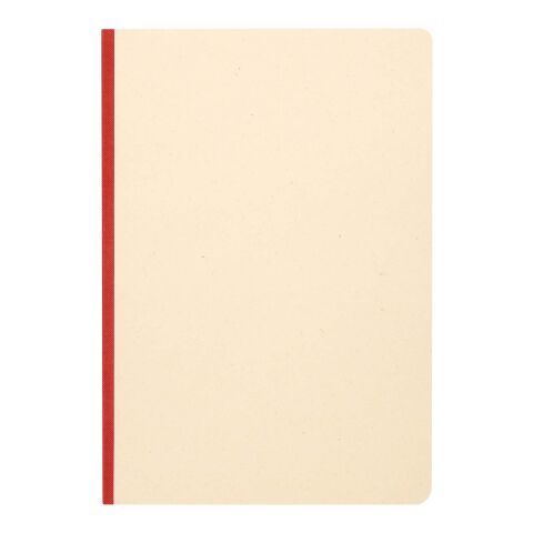 Carnet A5 Liliana à couverture souple en canne à sucre et RPET Standard | Brick | sans marquage | non disponible | non disponible