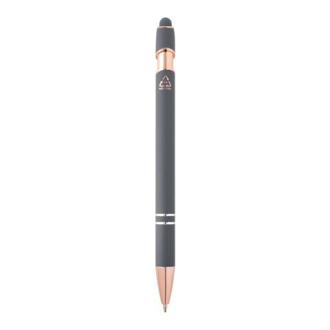 Stylo bille Nanna avec finition or rose Twilight Grey