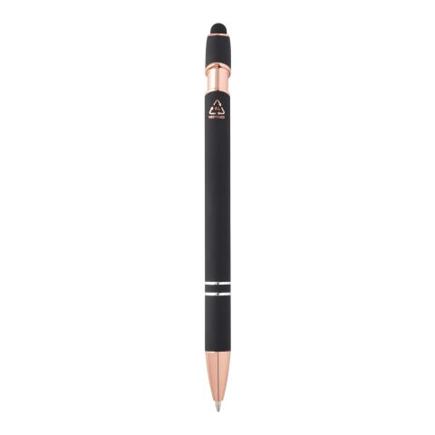 Stylo bille Nanna avec finition or rose Standard | noir | sans marquage | non disponible | non disponible