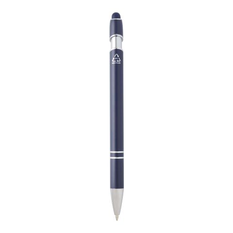 Stylo bille Kish avec finition argentée Standard | Marine | sans marquage | non disponible | non disponible