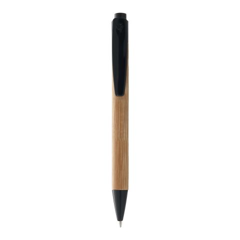 Stylo à bille Borneo Standard | Naturel-Noir | sans marquage | non disponible | non disponible