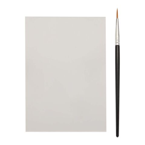 Livre de coloriage Quell et set de crayons pinceaux à eau blanc