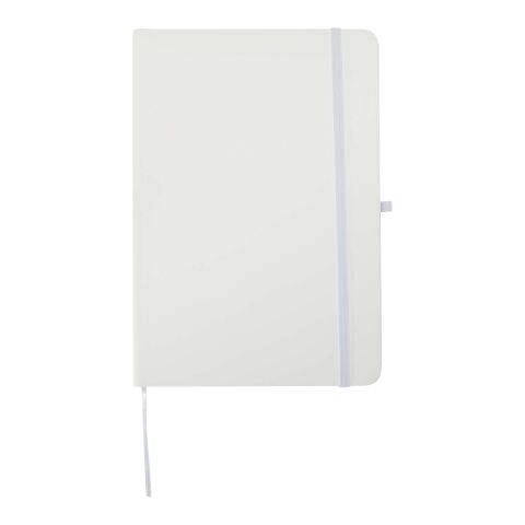 Carnet à couverture rigide en papier recyclé Spectrum A5 blanc