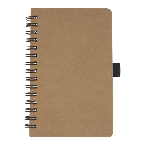 Carnet Cobble A6 à spirales en carton recyclé avec papier de pierre Standard | Naturel | sans marquage | non disponible | non disponible