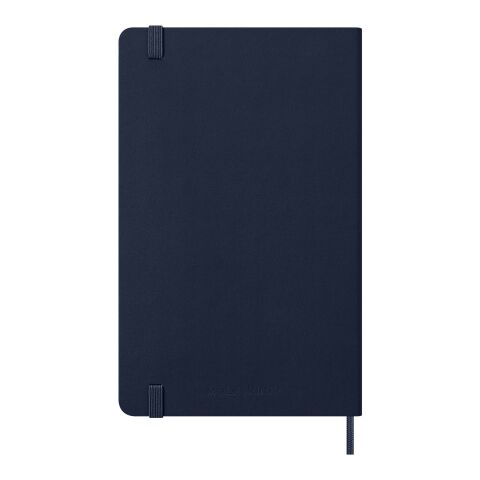 Agenda L quotidien 12 mois Moleskine à couverture rigide Standard | Bleu saphir | sans marquage | non disponible | non disponible