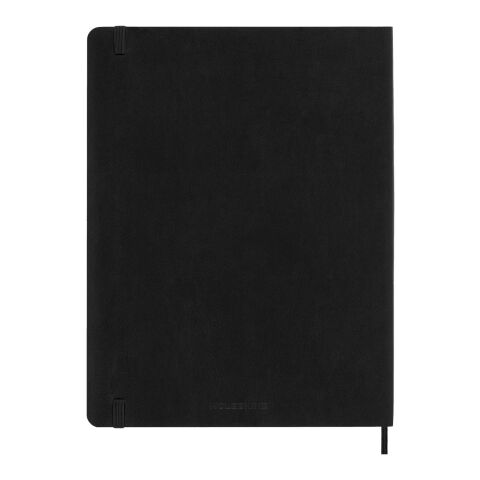 Agenda XL 12&nbsp;mois Moleskine à couverture souple Standard | Noir | sans marquage | non disponible | non disponible