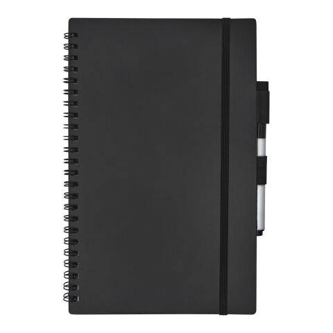 Bloc-notes réutilisable Pebbles format A5 Standard | Noir | sans marquage | non disponible | non disponible