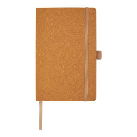 Carnet de notes Kilau en cuir recyclé Naturel | sans marquage | non disponible | non disponible