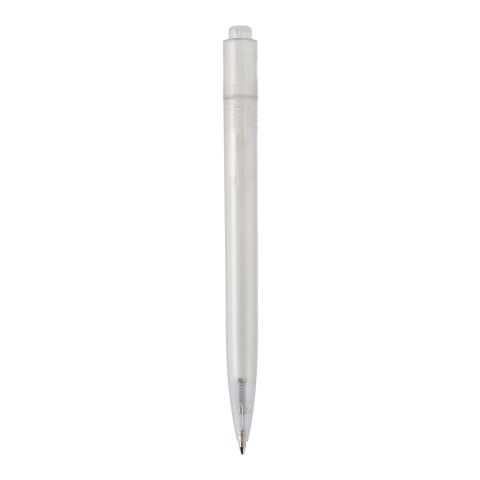 Stylo bille Thalaasa en plastique océanique Standard | Blanc | sans marquage | non disponible | non disponible