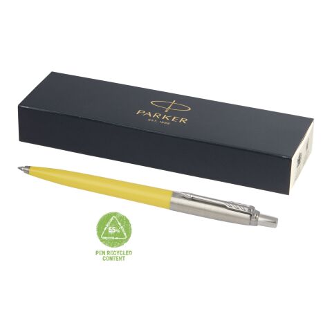 Stylo bille Parker Jotter recyclé Encre noire Standard | Jaune | sans marquage | non disponible | non disponible