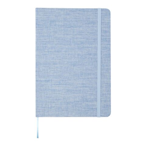 Carnet à couverture rigide A5 Ramona en coton Standard | Bleu clair | sans marquage | non disponible | non disponible | non disponible