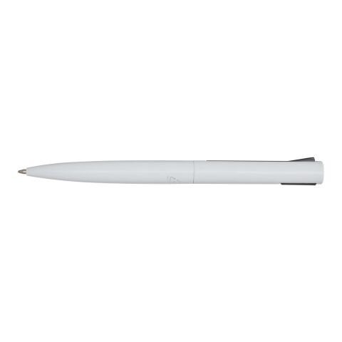 Stylo bille en aluminium recyclé Juana Standard | Blanc | sans marquage | non disponible | non disponible