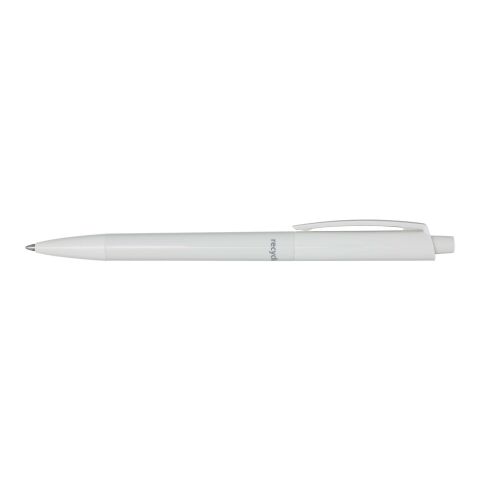 Stylo bille en plastique recyclé Martha Standard | blanc | sans marquage | non disponible | non disponible