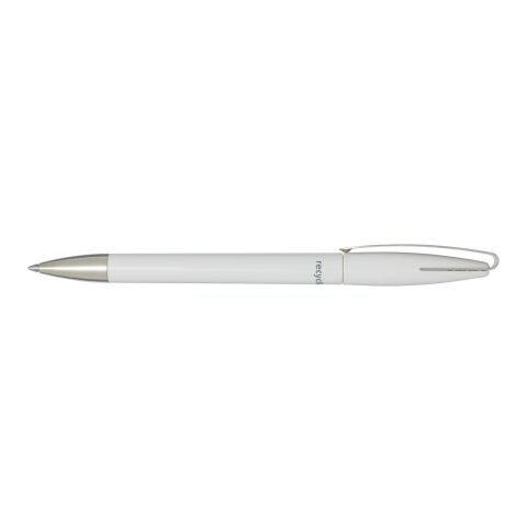 Stylo bille en plastique recyclé Ana Standard | blanc | sans marquage | non disponible | non disponible