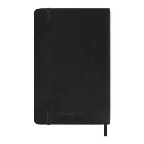 Agenda de poche hebdomadaire 12 mois Moleskine à couverture souple Standard | Noir | sans marquage | non disponible | non disponible