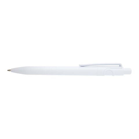 Stylo bille Unica en plastique recyclé (encre noire) Standard | Blanc | sans marquage | non disponible | non disponible