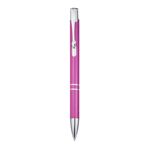 Stylo bille en aluminium recyclé Moneta (encre bleue) Standard | Magenta | sans marquage | non disponible | non disponible