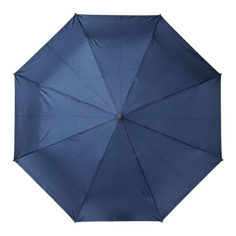 Parapluie en PET recyclé pliable 21&quot; à ouverture/fermeture automatique Bo Standard | Deep blue | sans marquage | non disponible | non disponible | non disponible