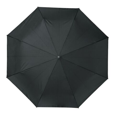 Parapluie 23&quot; en PET recyclé à ouverture automatique Alina Standard | noir | sans marquage | non disponible | non disponible | non disponible