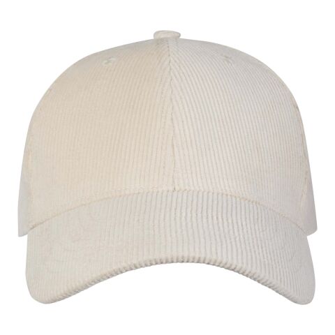 Casquette 6 panneaux Hutton en velours côtelé recyclé Sandstone | sans marquage | non disponible | non disponible