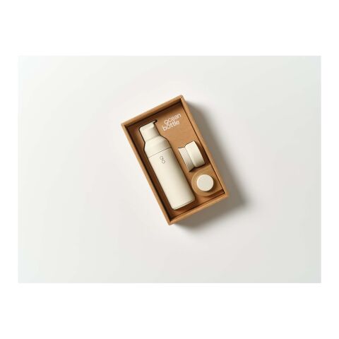 Coffret cadeau 3 en 1 Ocean Bottle de 500&nbsp;ml Standard | Sandstone | sans marquage | non disponible | non disponible