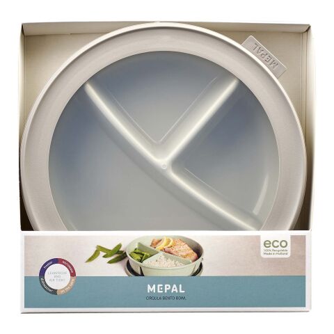 Bol à bento Mepal Cirqula (250+250+500 ml) blanc