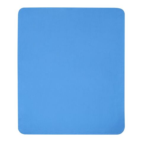 Couverture Willow en polaire RPET Standard | Bleu process | sans marquage | non disponible | non disponible | non disponible