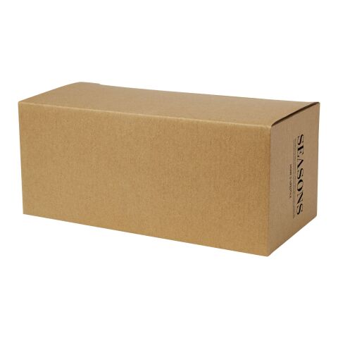 Tasse Manti 2 pièces en verre à double paroi de 250 ml avec sous-verre en bambou Standard | Translucide-Naturel | sans marquage | non disponible | non disponible