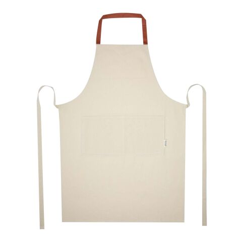 Tablier Nia en coton recyclé 200&nbsp;g/m² Standard | Brick | sans marquage | non disponible | non disponible | non disponible