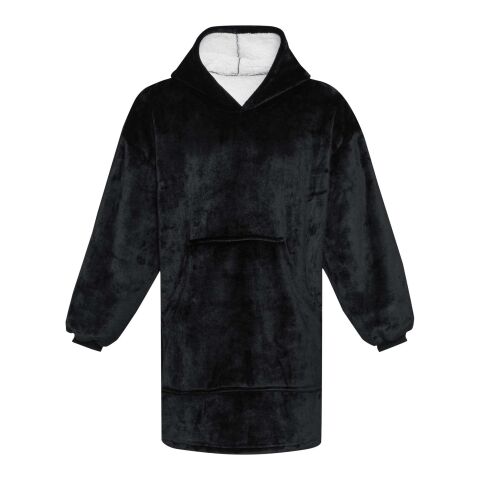 Couverture à capuche Denali certifiée GRS Noir | sans marquage | non disponible | non disponible | non disponible