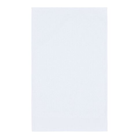 Serviette de bain en coton 550 g/m² 30x50 cm Chloe blanc | sans marquage | non disponible | non disponible | non disponible