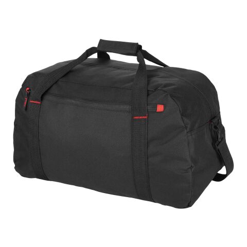 Sac de voyage Vancouver Standard | Noir-Rouge | sans marquage | non disponible | non disponible | non disponible