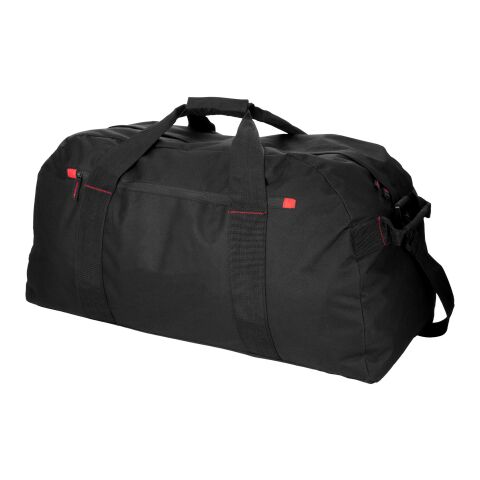 Sac de voyages extra large Vancouver Standard | Noir-Rouge | sans marquage | non disponible | non disponible | non disponible