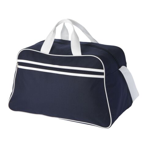 Sac de sport San José Standard | Marine-Blanc | non disponible | sans marquage | non disponible | non disponible | non disponible