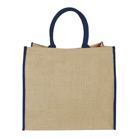 Grand Sac Shopping Jute Standard | Naturel-Marine | sans marquage | non disponible | non disponible